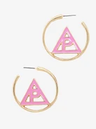 Poppy Triangle Hoop Earring Set ($9.90 USD)