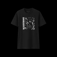 Black T-shirt ($15.00 USD)