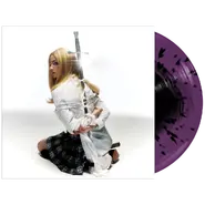 Zig Transparent Purple w/ Heavy Black Splatter Vinyl