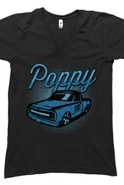 Sid-V Neck Tee - Black ($19.99 USD)