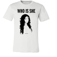 Who Is She Tee ($25.00 USD)