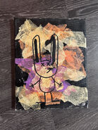 Collage Bunny Painting