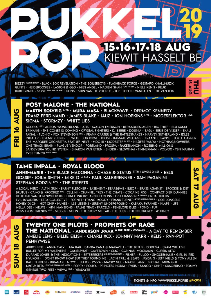 08 18 19 At Pukkelpop 2019 Poppy Wiki Fandom