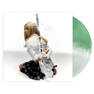 Zig Mint Green & White Merged Split Vinyl