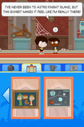 Poptropica Adventures museum patron