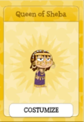 Queen of sheba costume