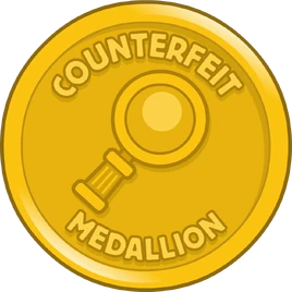 Counterfeit Medallion