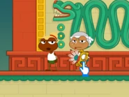 The old man and the mask