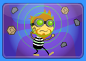 Sir Rebral on the Poptropica Friends Question 'What would your Super Power Be?' option for Telekinesis.