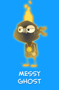 The first place finisher, Messy Ghost.