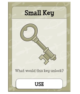Small Key card