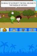 Poptropica Adventures green knight