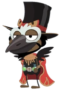 Ringmaster Raven, the main antagonist