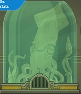 The squid in the Flying Squid common room