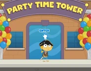 The Party Time Tower (multiplayer room).