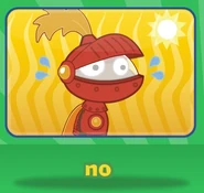 The no answer to the question "Have you seen snow falling?"