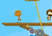 The peace medal on the pulleys