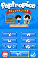 Poptropica Adventures character creation