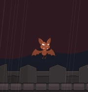 Count Bram as a Vampire Bat