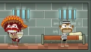 Mustachio and ratman.jpg (75 KB) With Ratman in Erewhon Prison For Super Villains