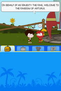 Poptropica Adventures red knight