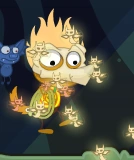 Dryads swarming over a victim