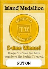 RealityTVMedallion