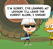 The Developer when defeated.