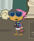 A poptropican that got shrunken by the shrink ray.