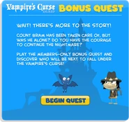The popup if you're a member.