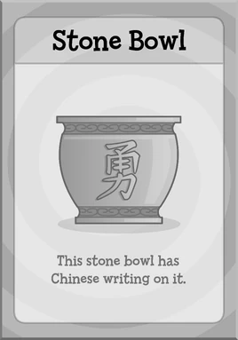 Stone Bowl