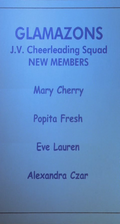 New members after first tryout