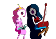 Princess bubblegum and marceline by nkq0rs-d56k0d3