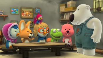 Pororo and his friends online