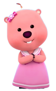 Meet Loopy, a shy and timid but sweet little beaver who is the cooking princess!