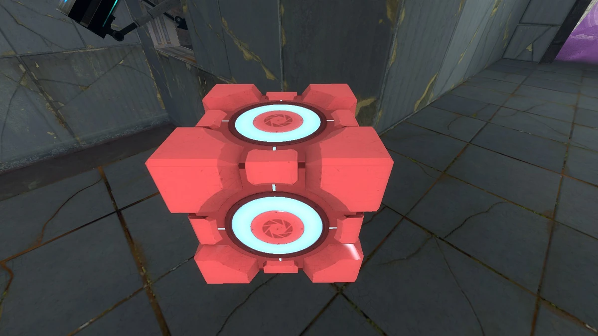 Fire Cube Portal 2 PTI Wiki Fandom