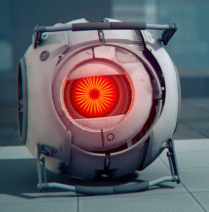 Portal 2 модули. Модуль Уитли из Portal 2. Портал 2 модуль турель. Модуль космоса Portal 2.