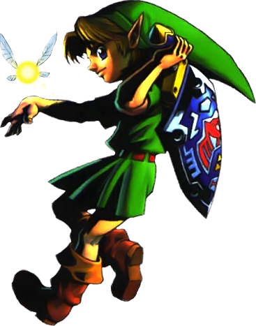 Nintendo 64 - The Legend of Zelda: Majora's Mask - Link - The