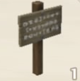 Writeable Signpost Icon