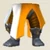 Performance Leggings - Orange Icon