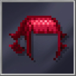 Red Short Anime Hair