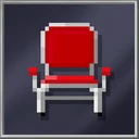 Red Metal Chair