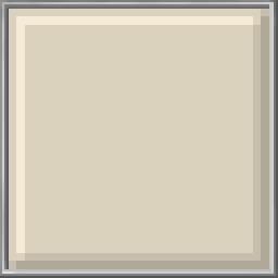 Pixel Block - Albescent White