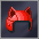 Red Kitty Helmet