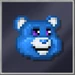 Blue Teddy Head