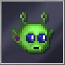 Green Alien Mask
