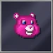 Pink Teddy Head
