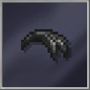 Fringe Spiky Black