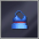 Long Blue Dress D-cut