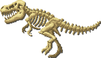 Assembled T-Rex Fossil